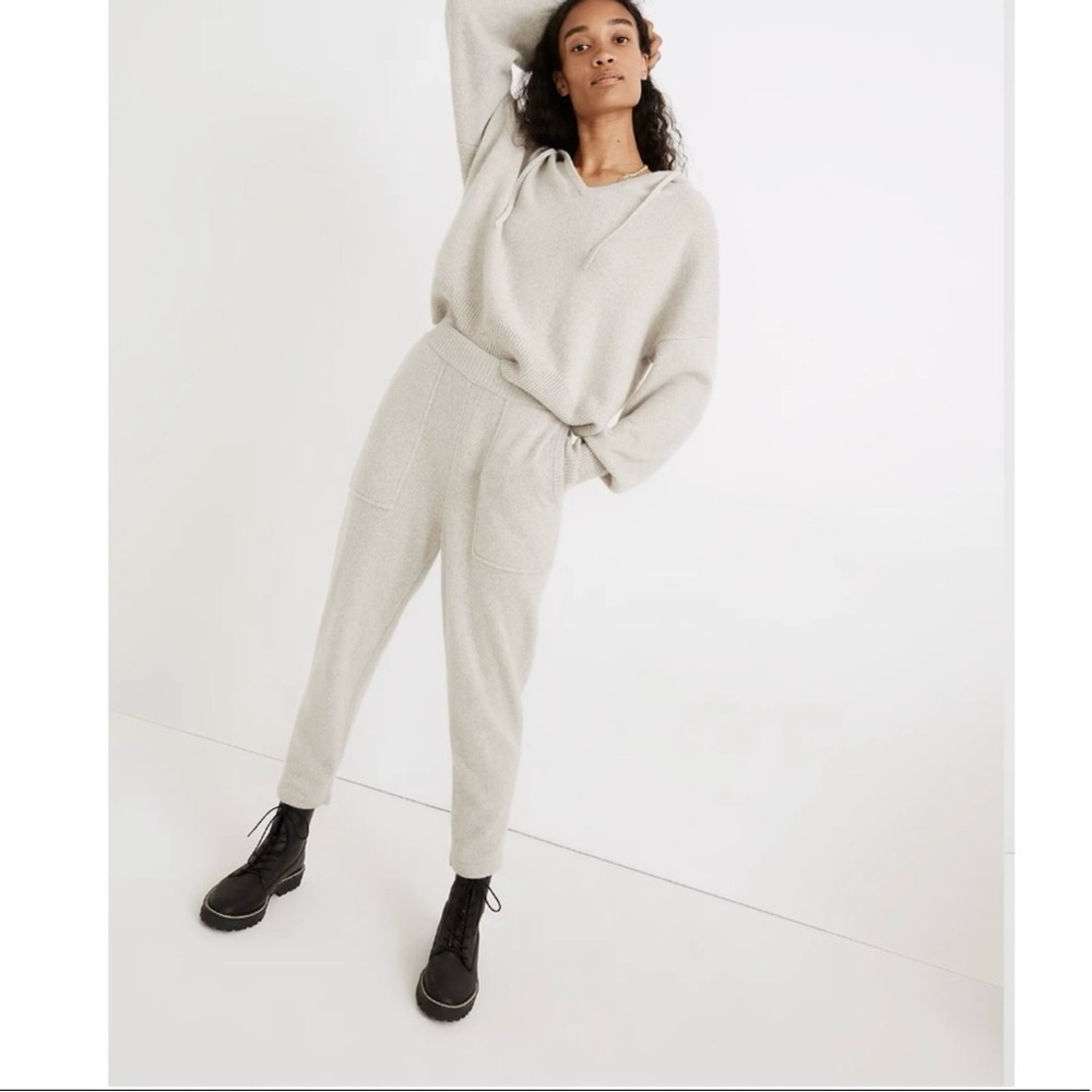 Madewell (Re)sourced Cashmere Allendale Sweater Pants